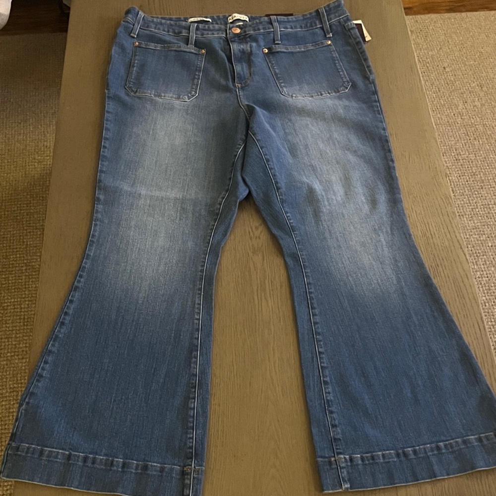 AVA & VIV High Rise Flare Jeans